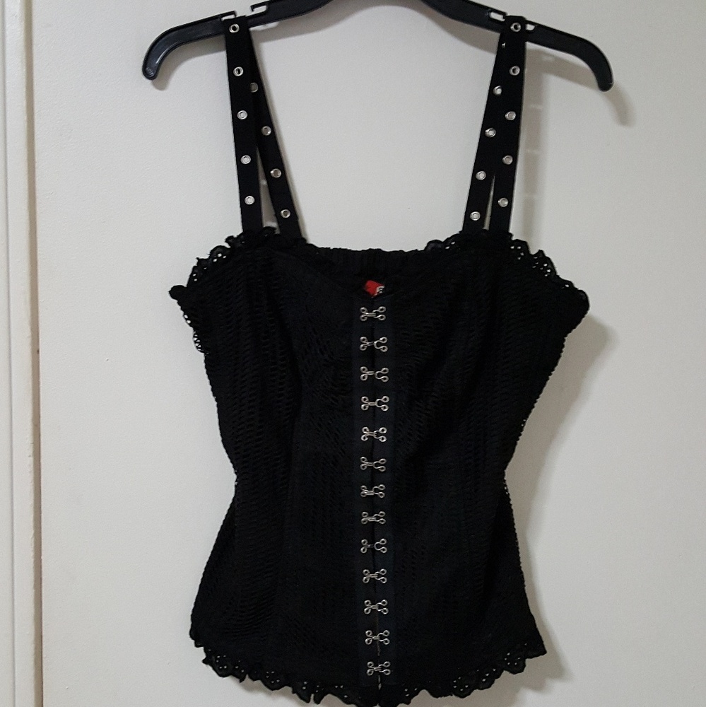 Royal Bones corset shirt